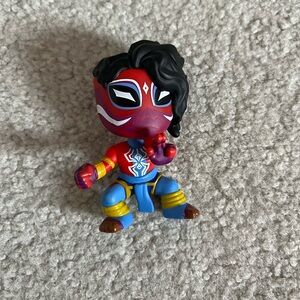Pavitr Prabhakar Spiderman Across the Spiderverse Mini Funko Figure
